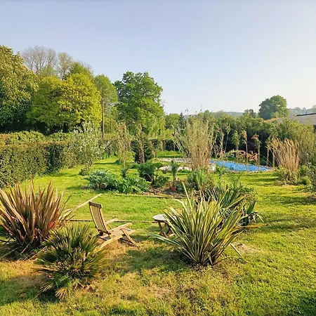 Hameau Fleuri 住宿加早餐酒店 Pierrefitte-en-Auge
